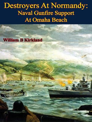 cover image of Destroyers At Normandy